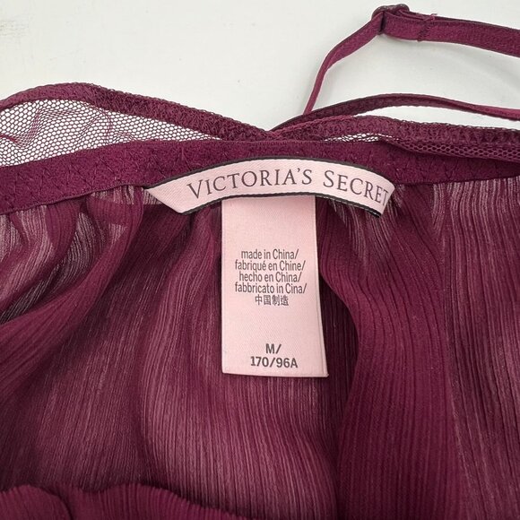 Victoria's Secret Purple Lace Top Teddy | Size M - Picture 6 of 6